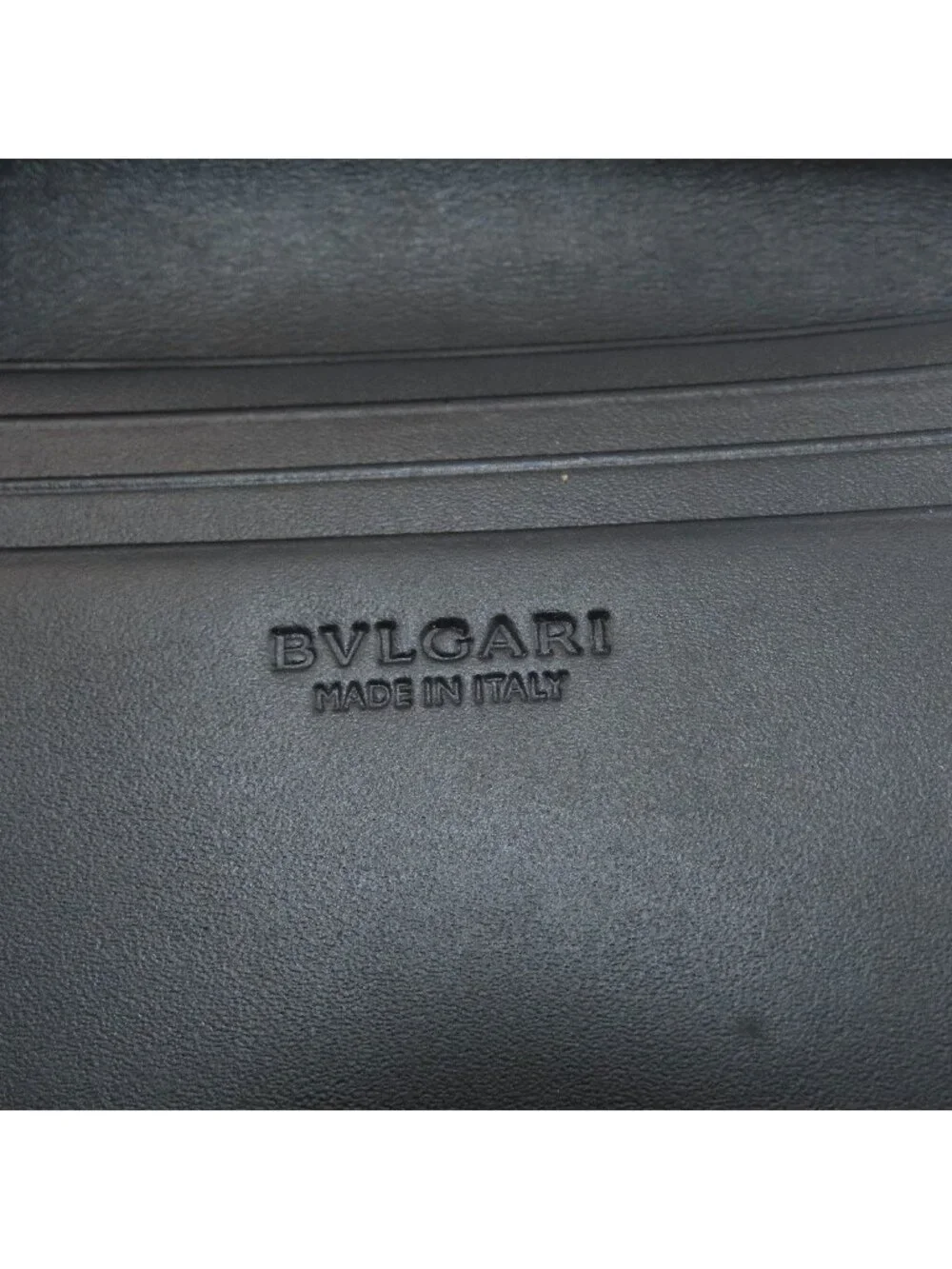 Bvlgari Business Card Holder Serpenti Scalier Man Case Leather